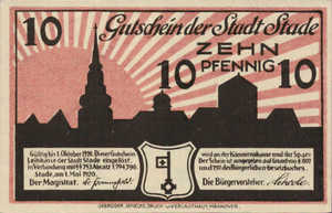 Germany, 10 Pfennig, S96.3a