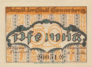 Germany, 50 Pfennig, 1244.1a