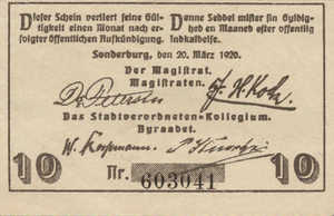 Germany, 10 Pfennig, 1240.1