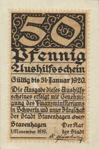 Germany, 50 Pfennig, S105.2