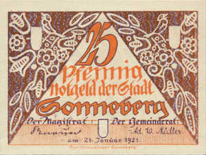 Germany, 25 Pfennig, 1244.1a