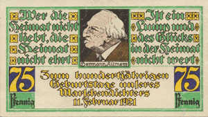 Germany, 75 Pfennig, 1278.2