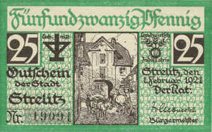 Germany, 25 Pfennig, S122.1a