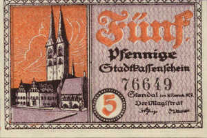 Germany, 5 Pfennig, S109.4d