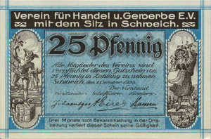Germany, 25 Pfennig, 1209.3