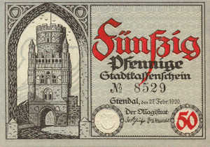 Germany, 50 Pfennig, S109.1