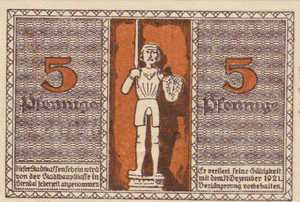 Germany, 5 Pfennig, S109.5c