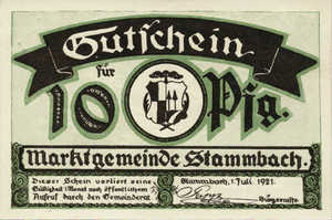 Germany, 10 Pfennig, 1252.1