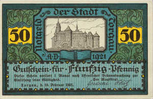 Germany, 50 Pfennig, 1331.2