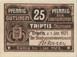 Germany, 25 Pfennig, T28.3c