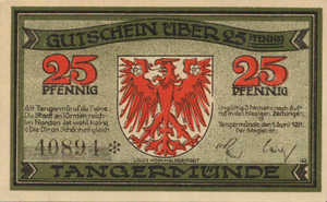 Germany, 25 Pfennig, 1308.1
