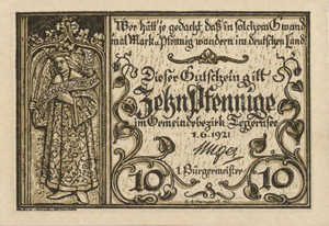 Germany, 10 Pfennig, 1313.1