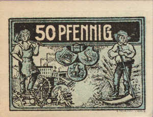 Germany, 50 Pfennig, T28.3dx