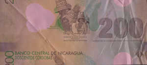 Nicaragua, 200 Cordoba, P205p v2, S3P5