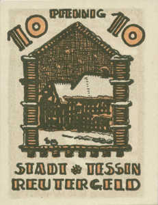 Germany, 10 Pfennig, 1315.1