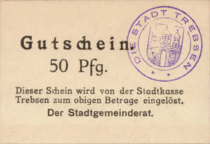 Germany, 50 Pfennig, T19.6b