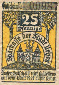 Germany, 25 Pfennig, U3.6a