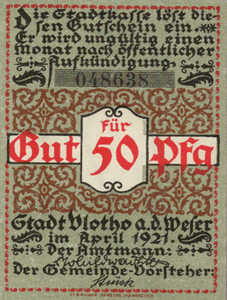 Germany, 50 Pfennig, 1366.1a