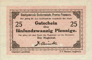 Germany, 25 Pfennig, U2.9c