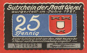 Germany, 25 Pfennig, W31.5b