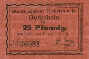 Germany, 25 Pfennig, V7.3a