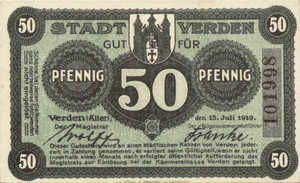 Germany, 50 Pfennig, V3.3b