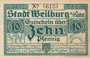 Germany, 10 Pfennig, W19.5a
