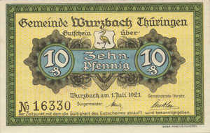 Germany, 10 Pfennig, 1459.1