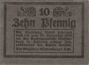Germany, 10 Pfennig, W3.01a