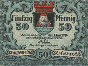 Germany, 50 Pfennig, Z8.9