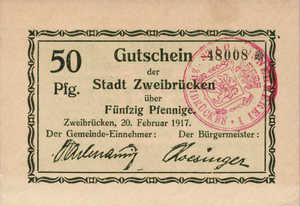 Germany, 50 Pfennig, Z19.1c