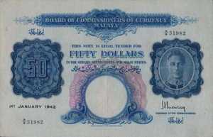 Malaya, 50 Dollar, P14