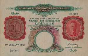 Malaya, 100 Dollar, P15