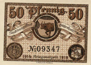 Germany, 50 Pfennig, O10.3
