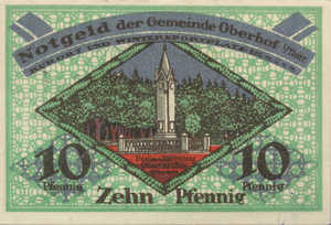 Germany, 10 Pfennig, 996.1a
