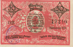 Germany, 50 Pfennig, 996.1a