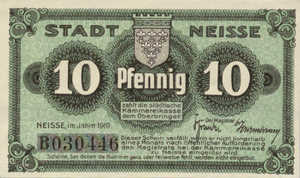 Germany, 10 Pfennig, N8.5a
