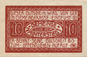 Germany, 10 Pfennig, 922.1