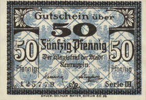 Germany, 50 Pfennig, N23.3c