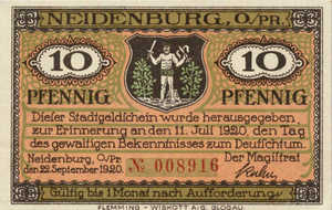 Germany, 10 Pfennig, 932.1a