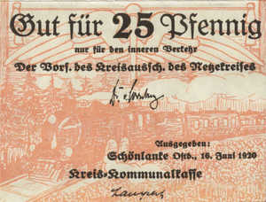 Germany, 25 Pfennig, N10.1a