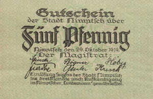 Germany, 5 Pfennig, N49.2a