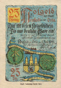 Germany, 25 Pfennig, 965.1
