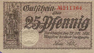 Germany, 25 Pfennig, N56.7a