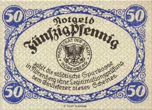 Germany, 50 Pfennig, N51.6d