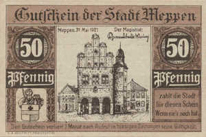 Germany, 50 Pfennig, 883.2