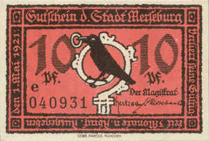 Germany, 10 Pfennig, 884.1