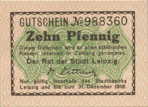 Germany, 10 Pfennig, L31.1