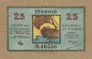 Germany, 25 Pfennig, L46.4a