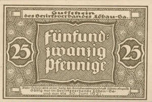 Germany, 25 Pfennig, L58.6c